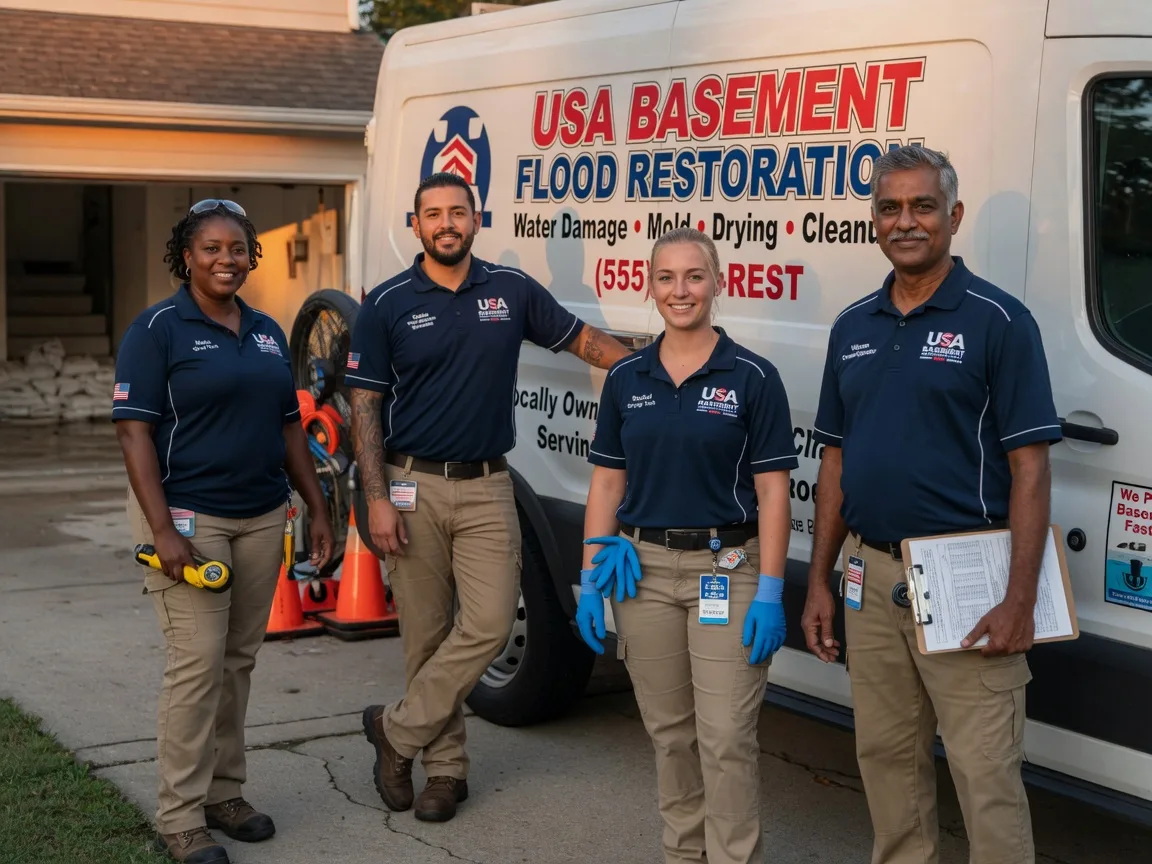 Basement Flood Cleanup company in Story, AR